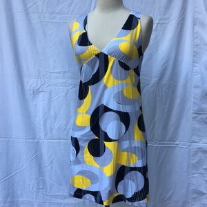 Retro Print Dress
